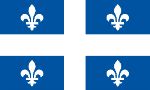 Quebec flag (courtesy of FlagPictures.org)