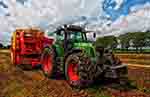 Tractor with grain mixer (courtesy of Pixabay.com)