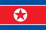 North Korean flag (Wikimedia Commons)